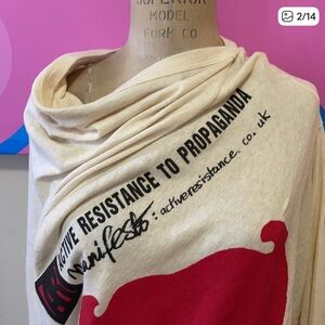 Vivienne Westwood Resistance Propaganda Dress NWT